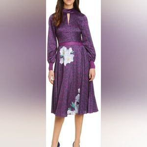Ted Baker Kayttie Long Sleeve Midi Dress
